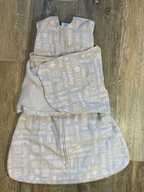 Halo Gray & White Printed Infant Sleep Sack